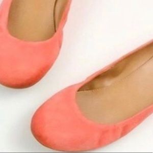 J.Crew Anya Suede Flats (Rare!)